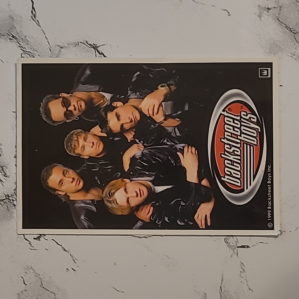 Backstreet boys Inc. 1999 sticker